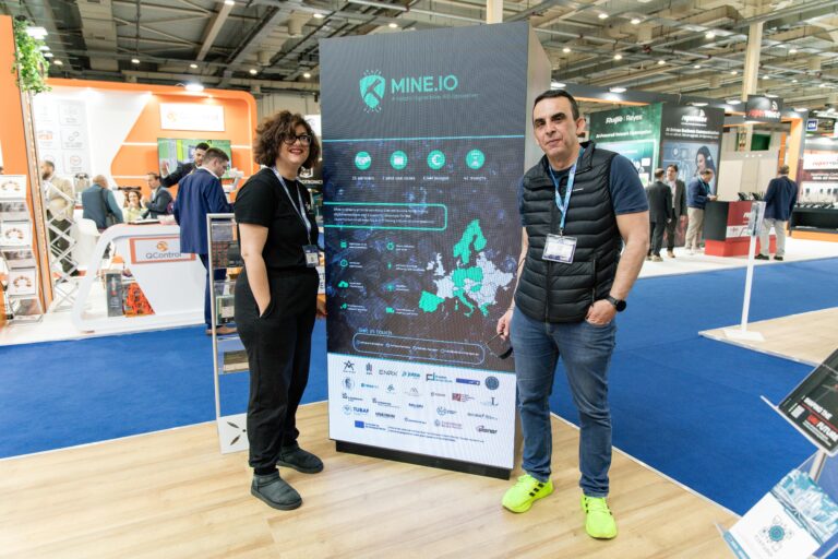 Mine.io Technology Showcased by ACCELIGENCE at the 2nd Automation & Robotics Expo 2026 in Athens